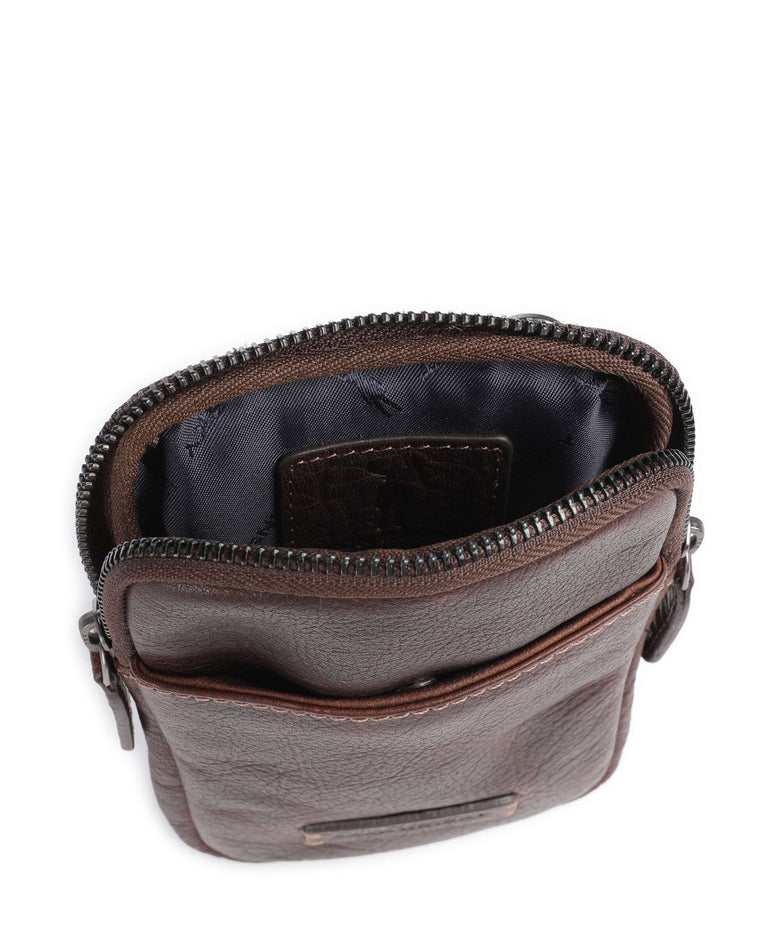 Jack Kinsky Porto 10 Phone bag mokka