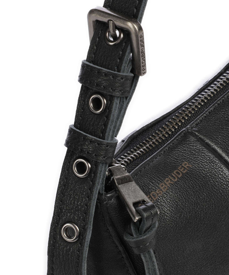 FredsBruder My Old Friend Round Crossbody bag black