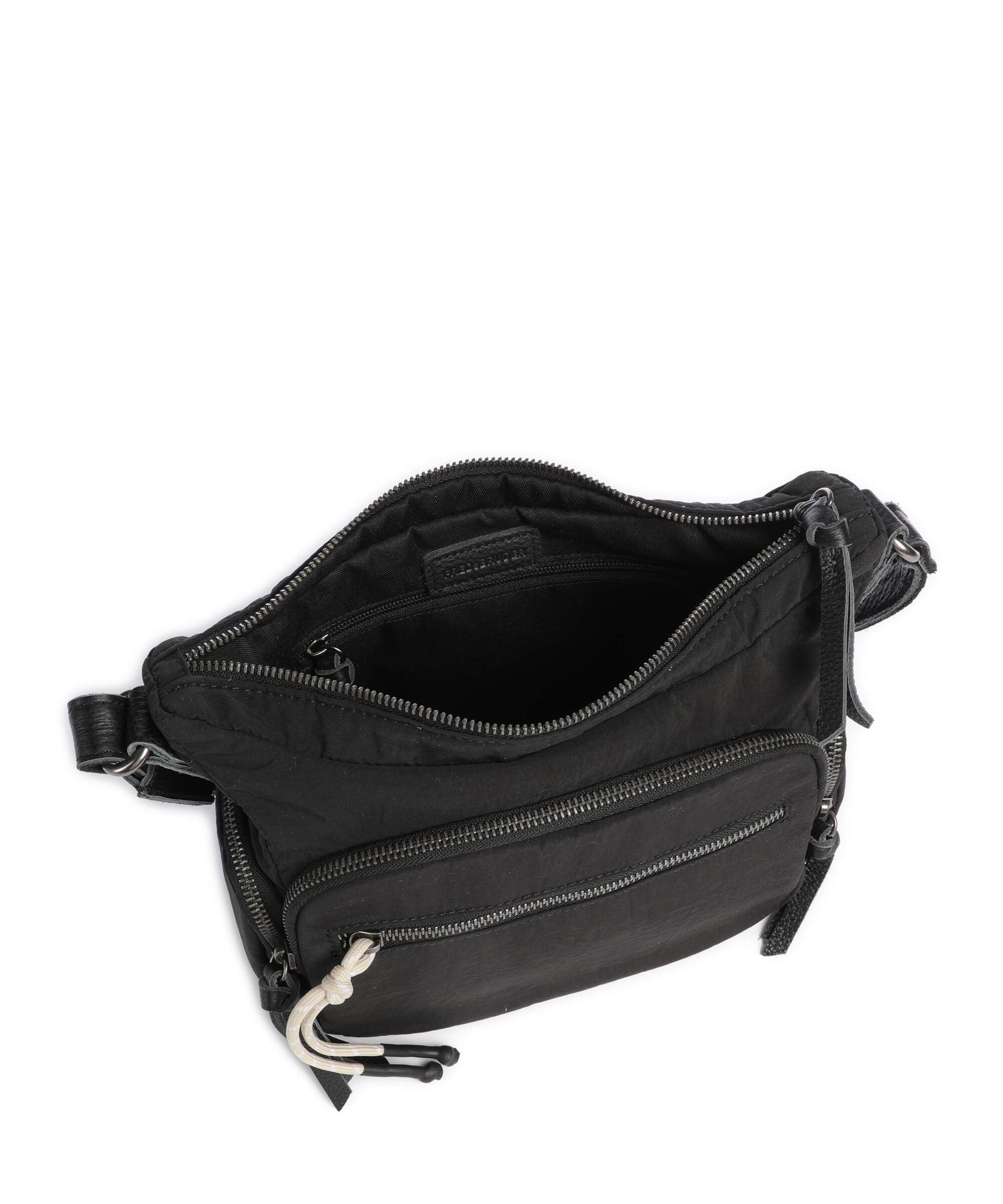 FredsBruder Friends For Life Crossbody bag black