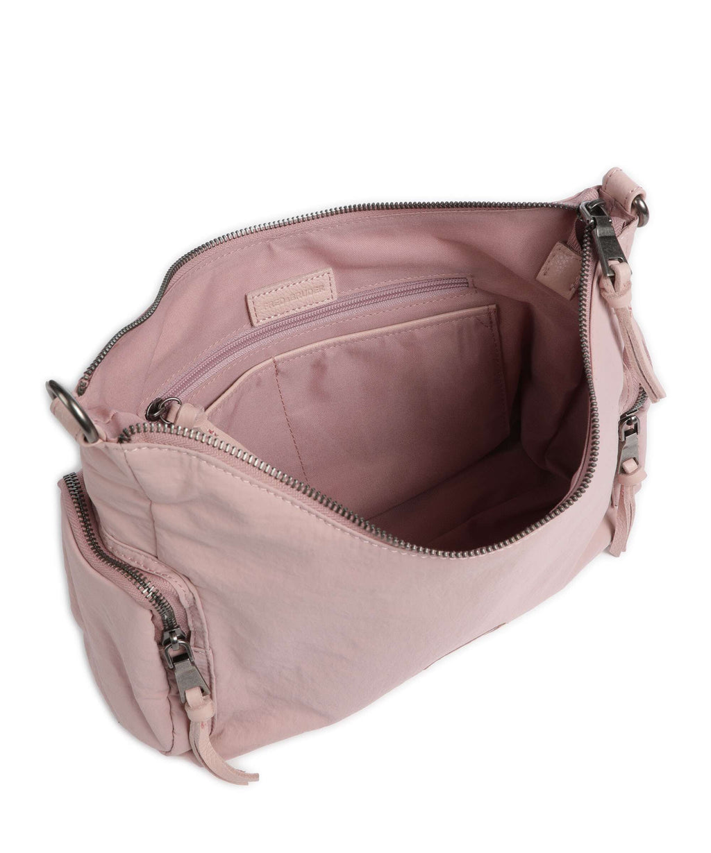 FredsBruder Friends for life Hobo bag old rose