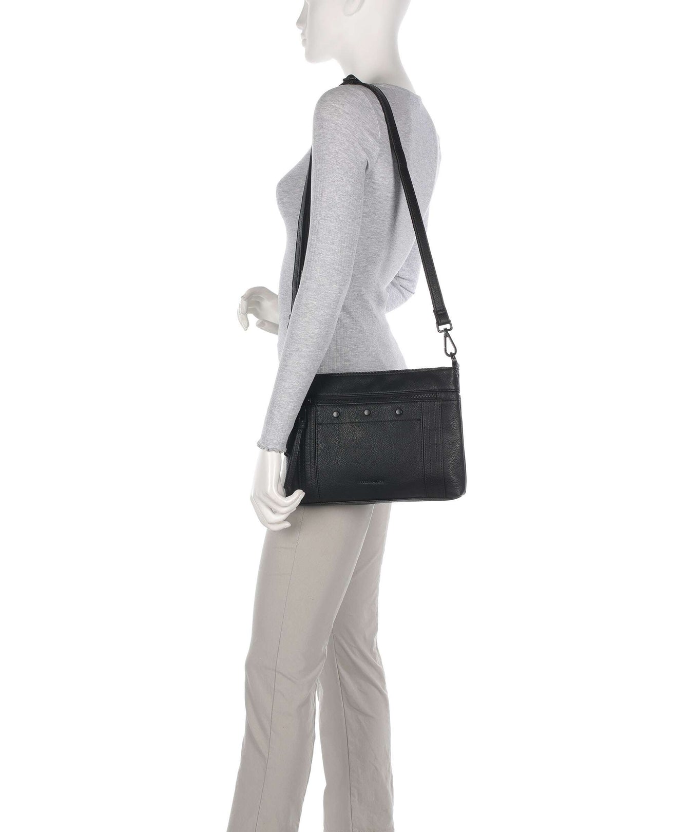 FredsBruder Deep Dark Shoulder bag black