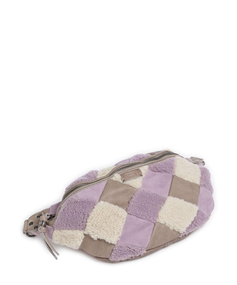 FredsBruder Check My Bag Sling bag lavender teddy mix