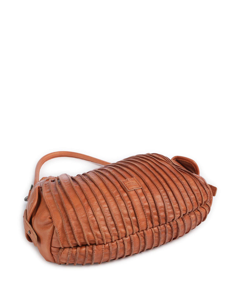 FredsBruder Say Hello Shoulder bag dark caramel