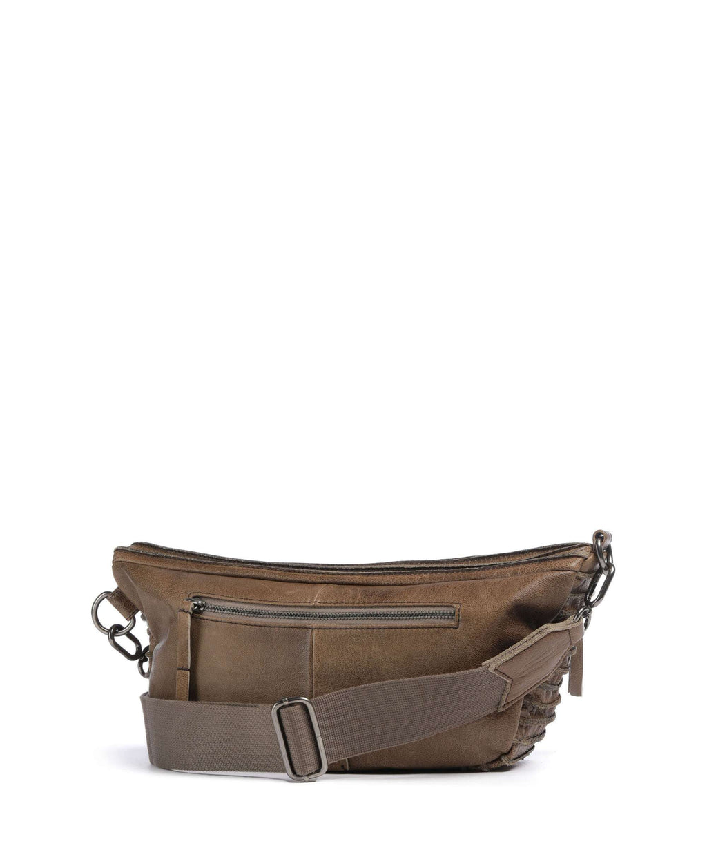 FredsBruder Check My Bag mini Crossbody bag olive