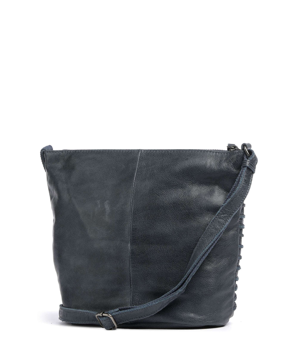 FredsBruder Riffelinchen Crossbody bag dusty blue