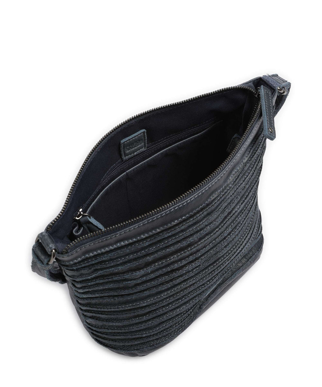 FredsBruder Riffelinchen Crossbody bag dusty blue