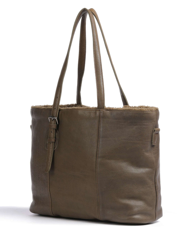 FredsBruder Inside Out Tote bag olive