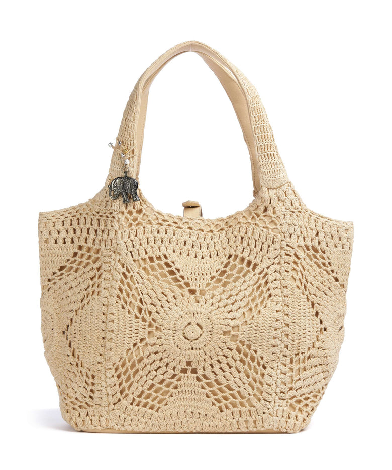 Anokhi Tote bag beige