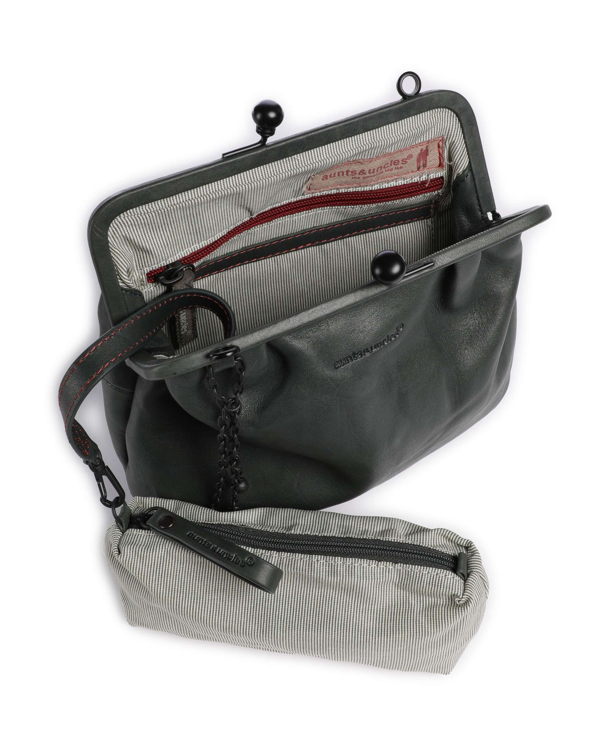 Aunts & Uncles Grandma's Luxury Club Mrs. Fortune Cookie Crossbody bag deep teal