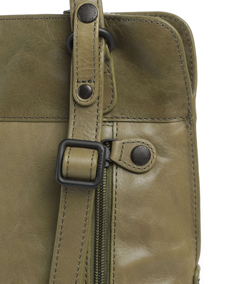 Aunts & Uncles Grandma's Luxury Club Mrs. Crumble Cookie Backpack bag olive branch