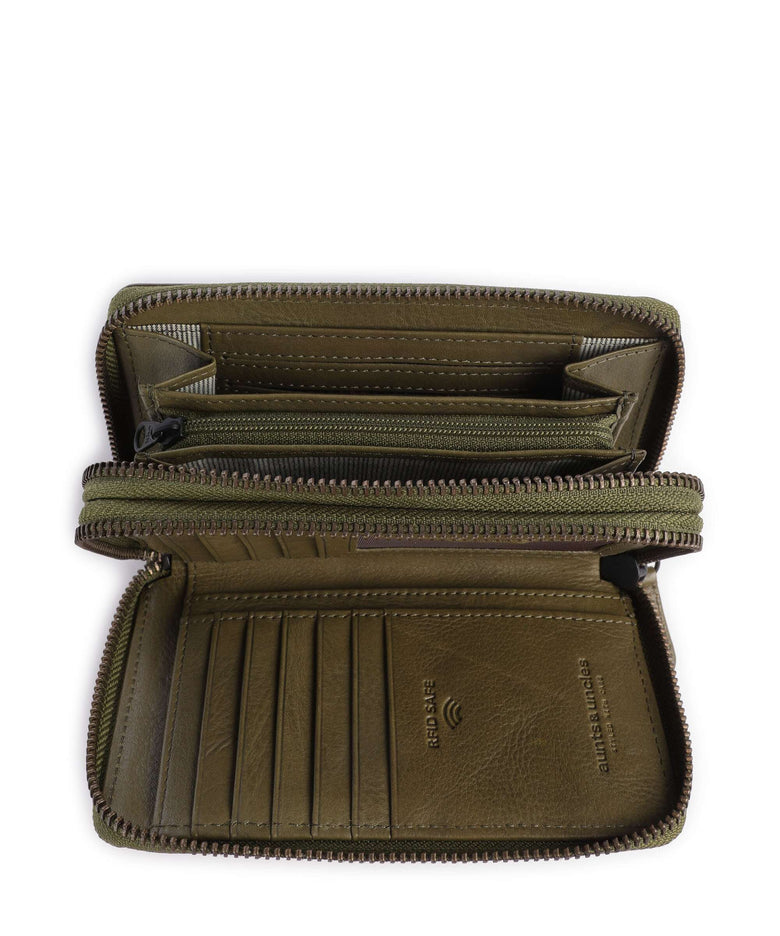 Aunts & Uncles Grandma's Luxury Club Betty Wallet olive branch