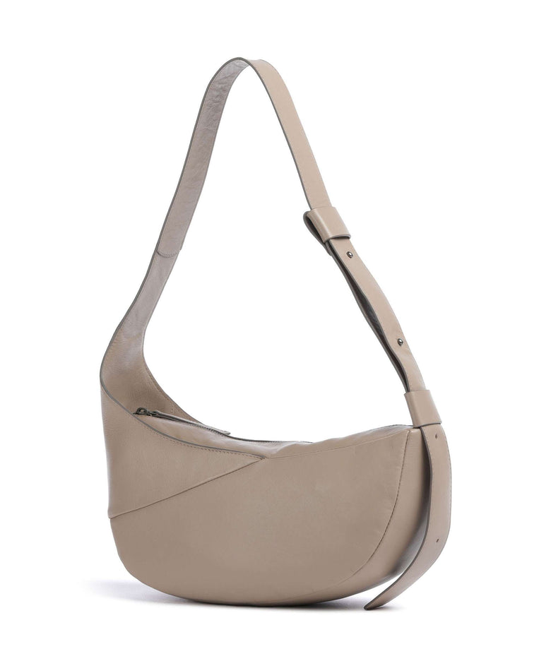 Aunts & Uncles Jamie's Orchard Bee Balm Hobo bag portabella