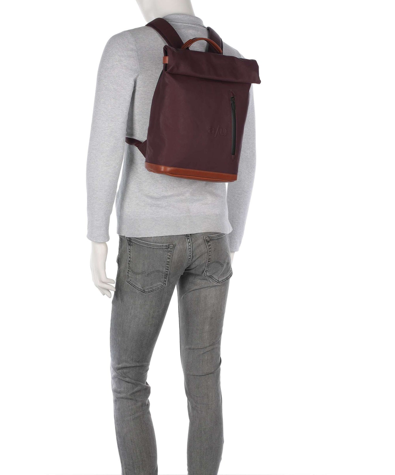 Aunts & Uncles Japan Wakayama Rolltop backpack cherry laquer