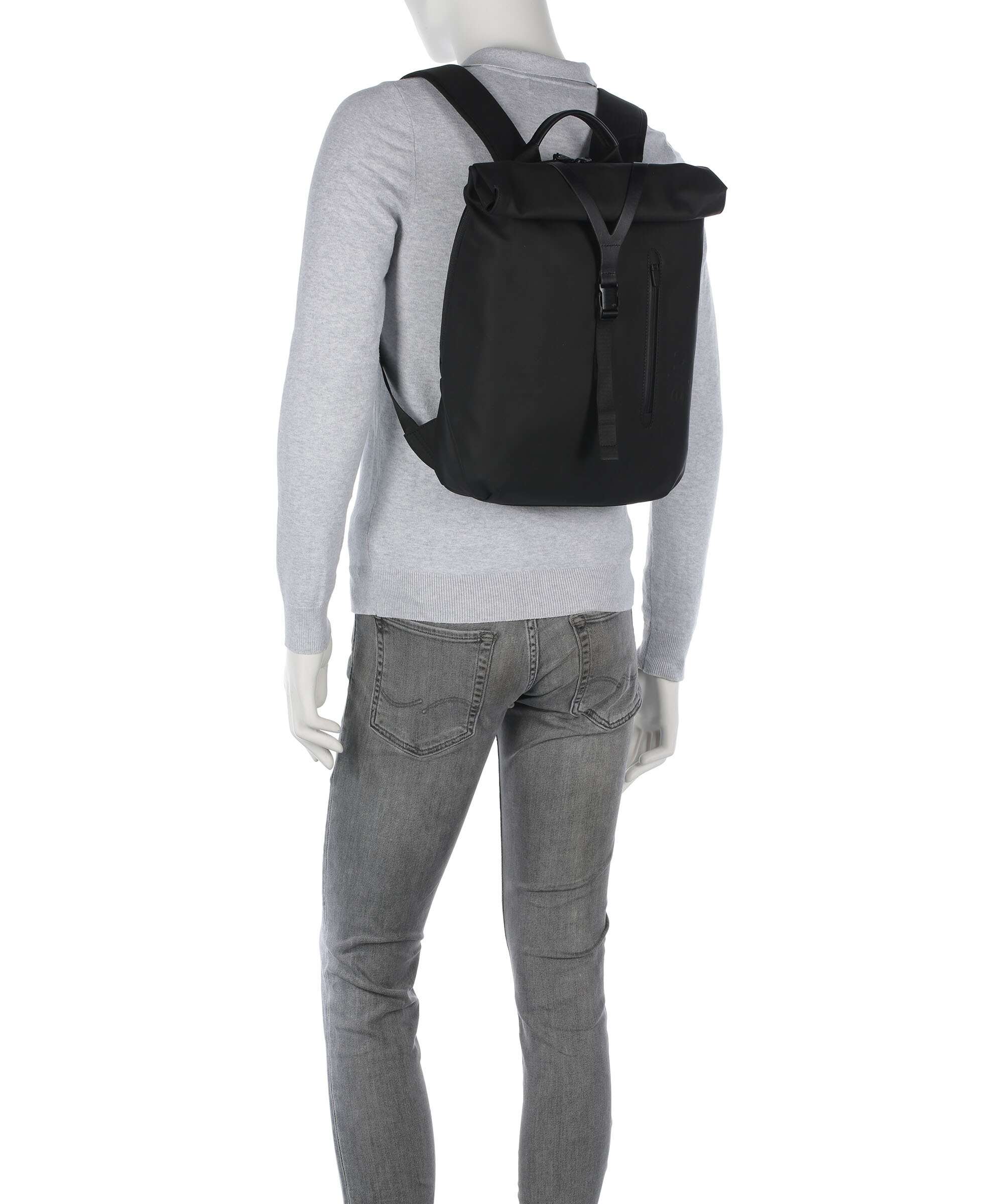 Aunts & Uncles Japan Tama Rolltop backpack black