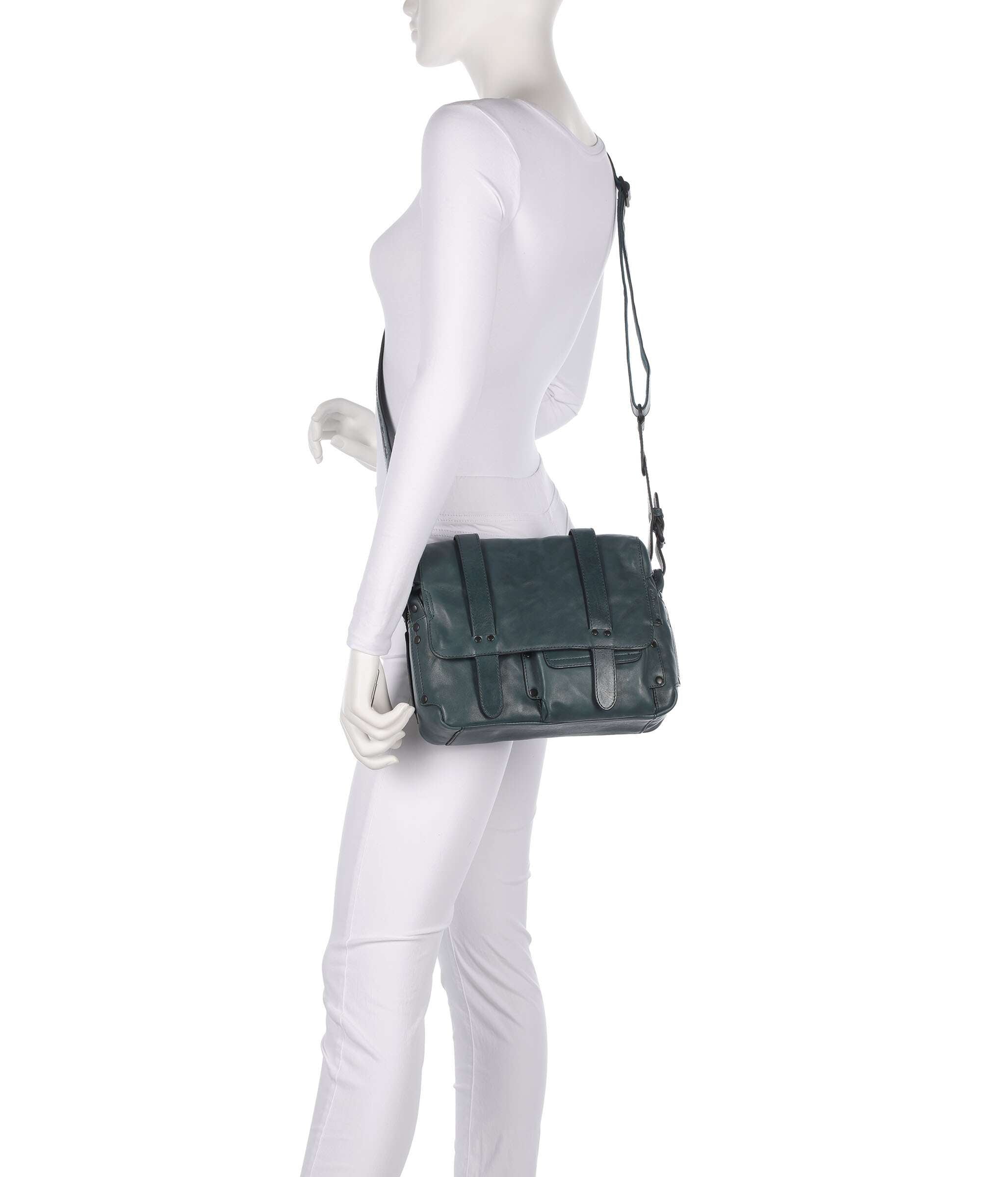 Aunts & Uncles Grandma's Luxury Club Miss Applepie Crossbody bag kelp forest