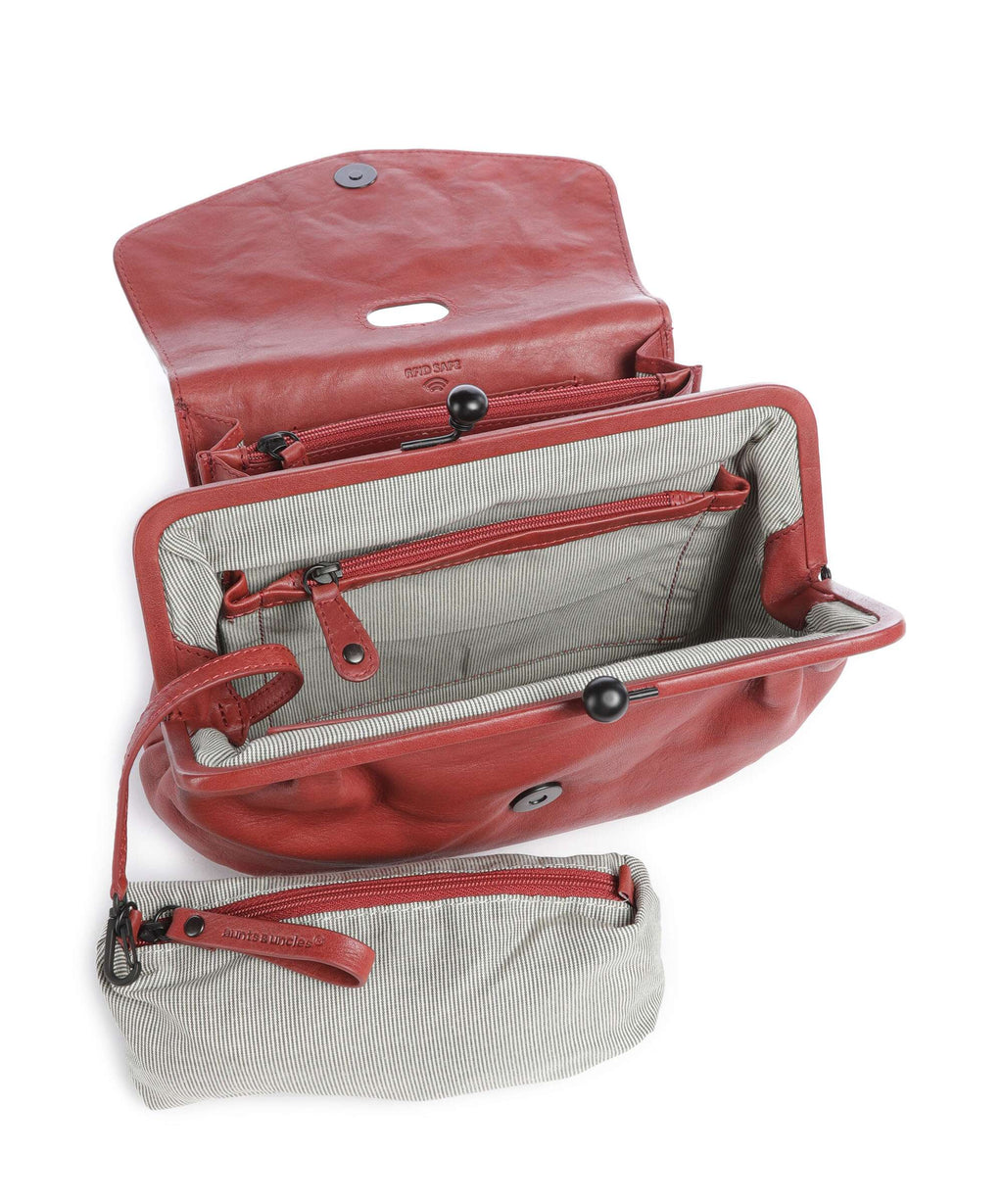 Aunts & Uncles Grandma's Luxury Club Mrs. Madeline Crossbody bag intense rust