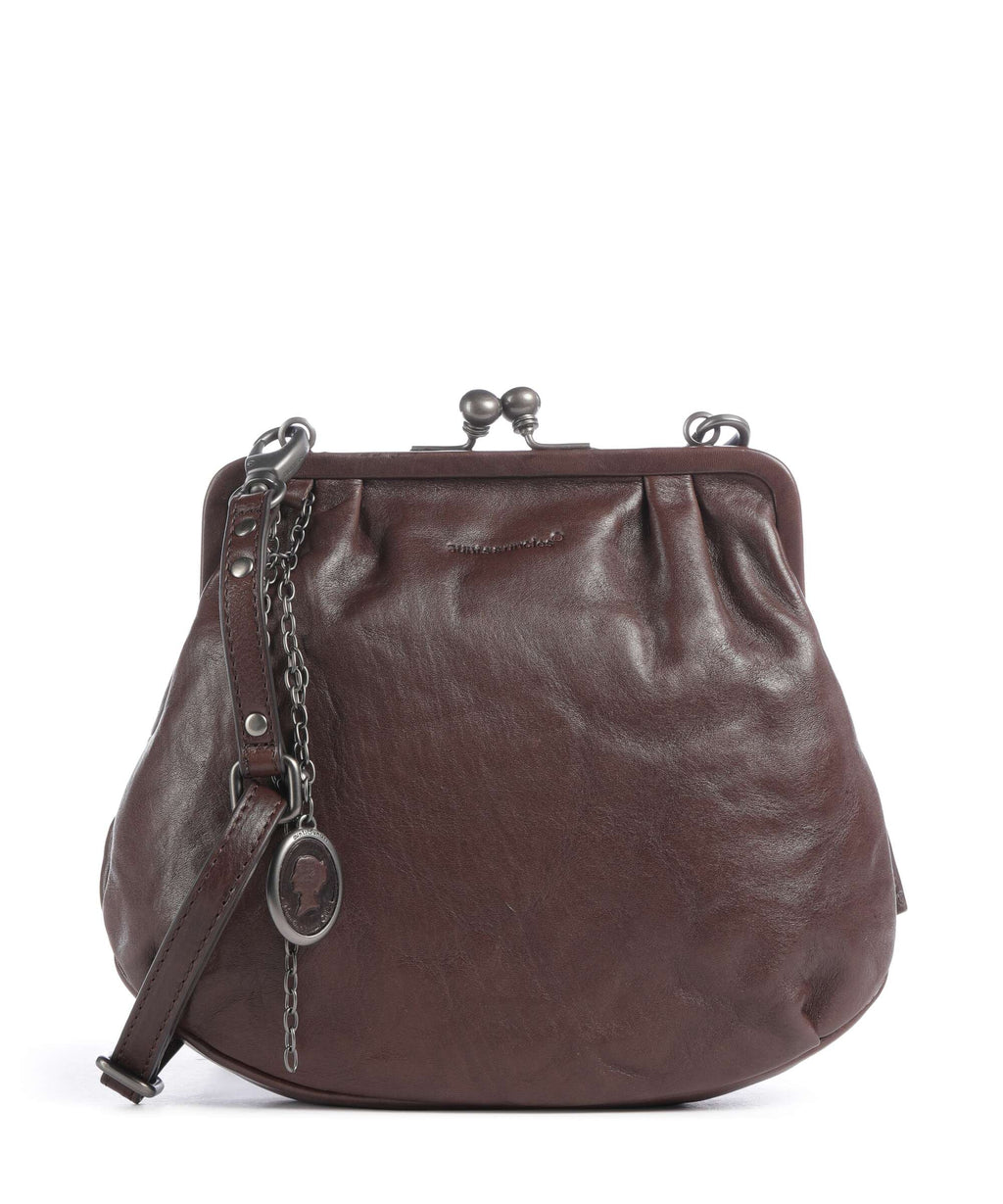 Aunts & Uncles Grandma's Luxury Club Mrs. Fortune Cookie Crossbody bag coffee bean