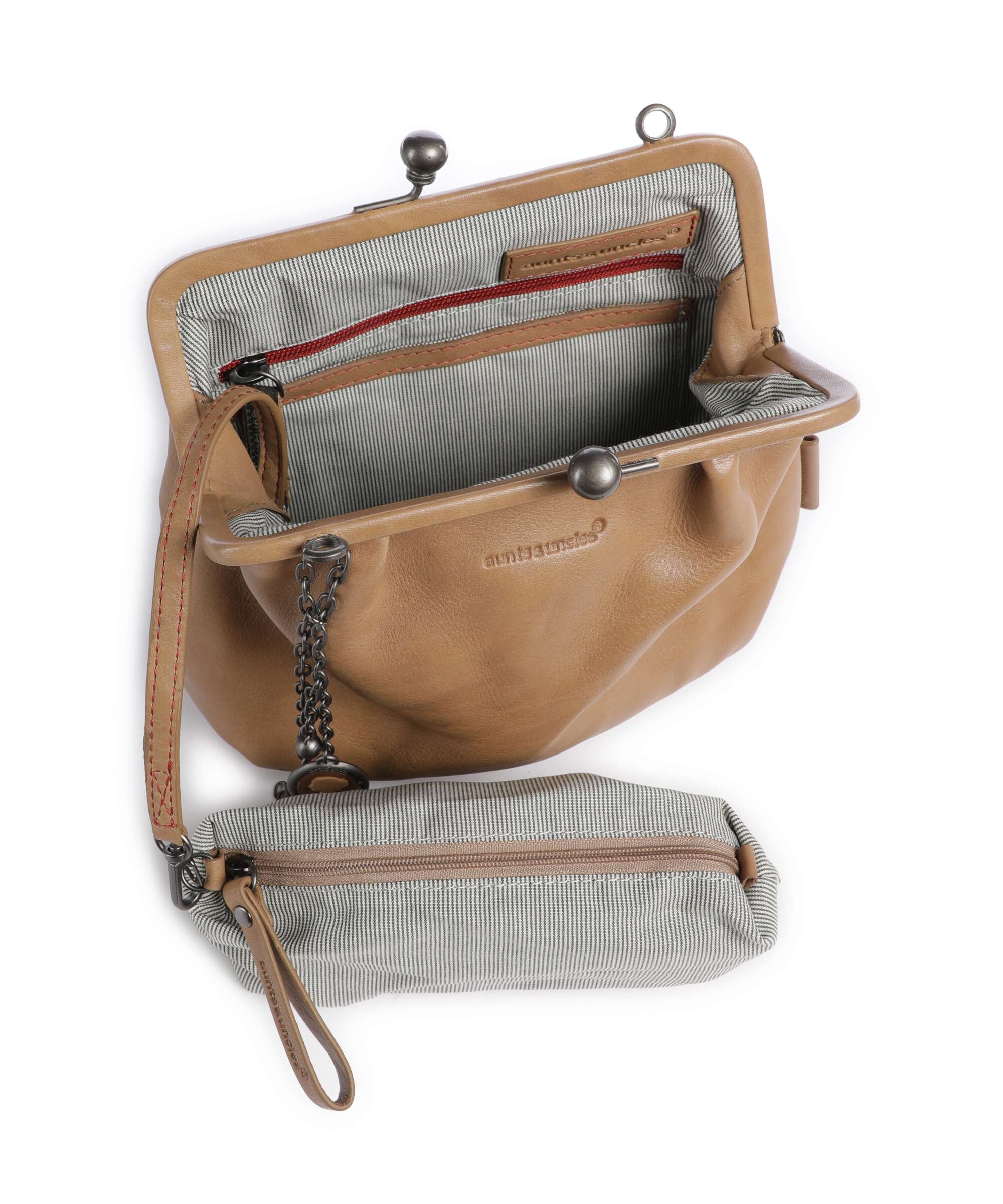 Aunts & Uncles Grandma's Luxury Club Mrs. Fortune Cookie Crossbody bag iced coffee