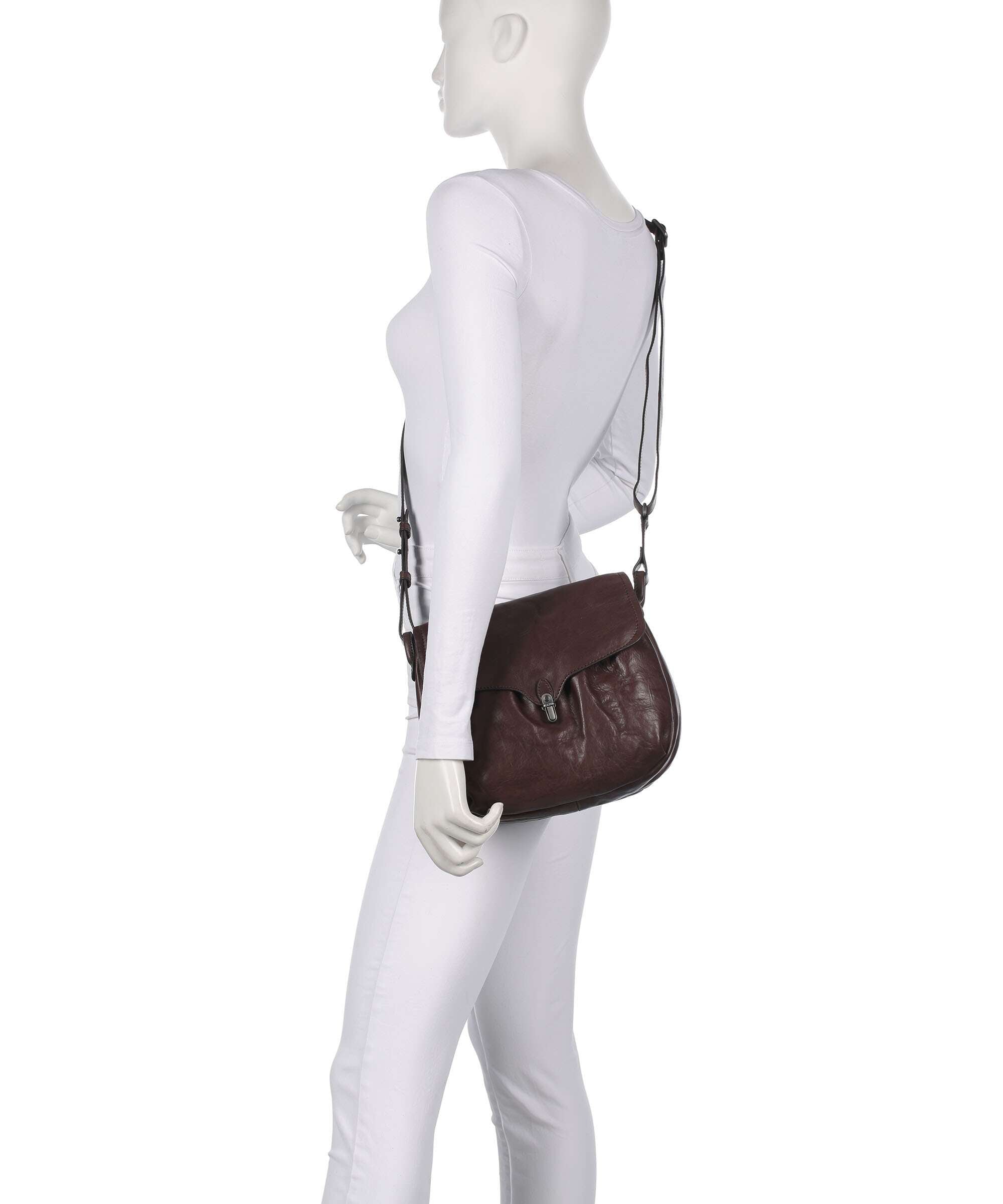 Aunts & Uncles Grandma's Luxury Club Mrs. Pineapple Pie Crossbody bag coffee bean