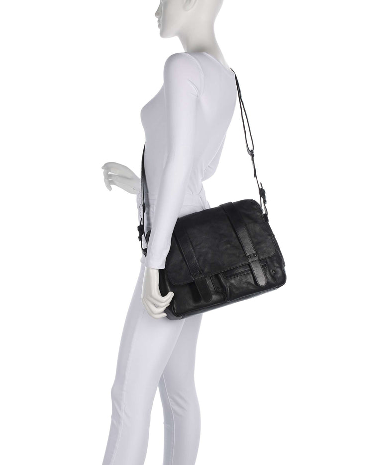 Aunts & Uncles Grandma's Luxury Club Mrs. Honey Pie Messenger bag black smoke