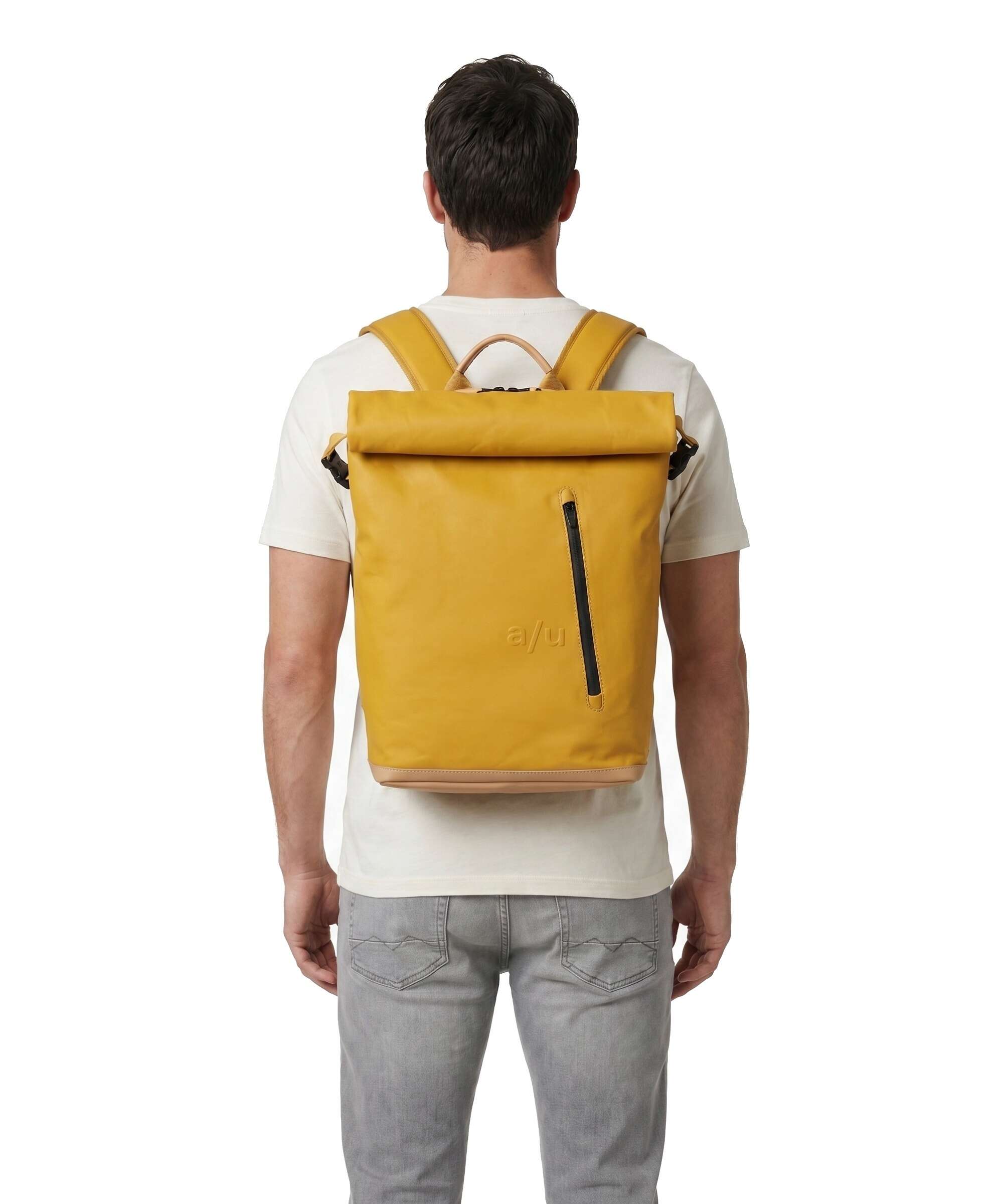 Aunts & Uncles Japan Fukui Rolltop backpack amber