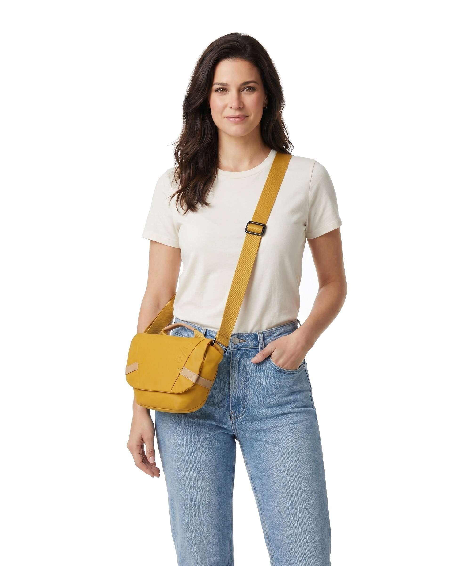 Aunts & Uncles Japan Kazo Crossbody bag amber