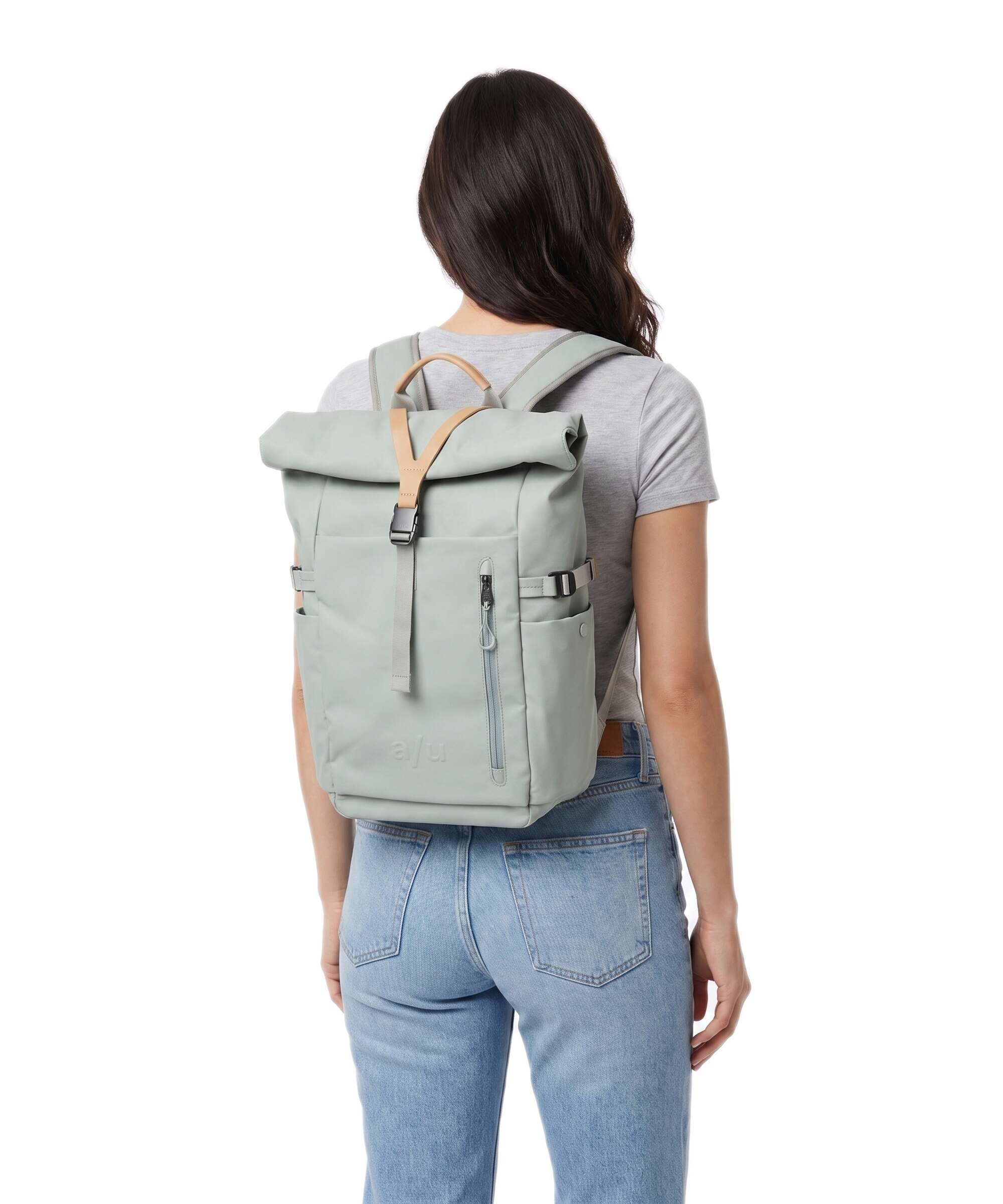 Aunts & Uncles Japan RE Tokachi Rolltop backpack sage green