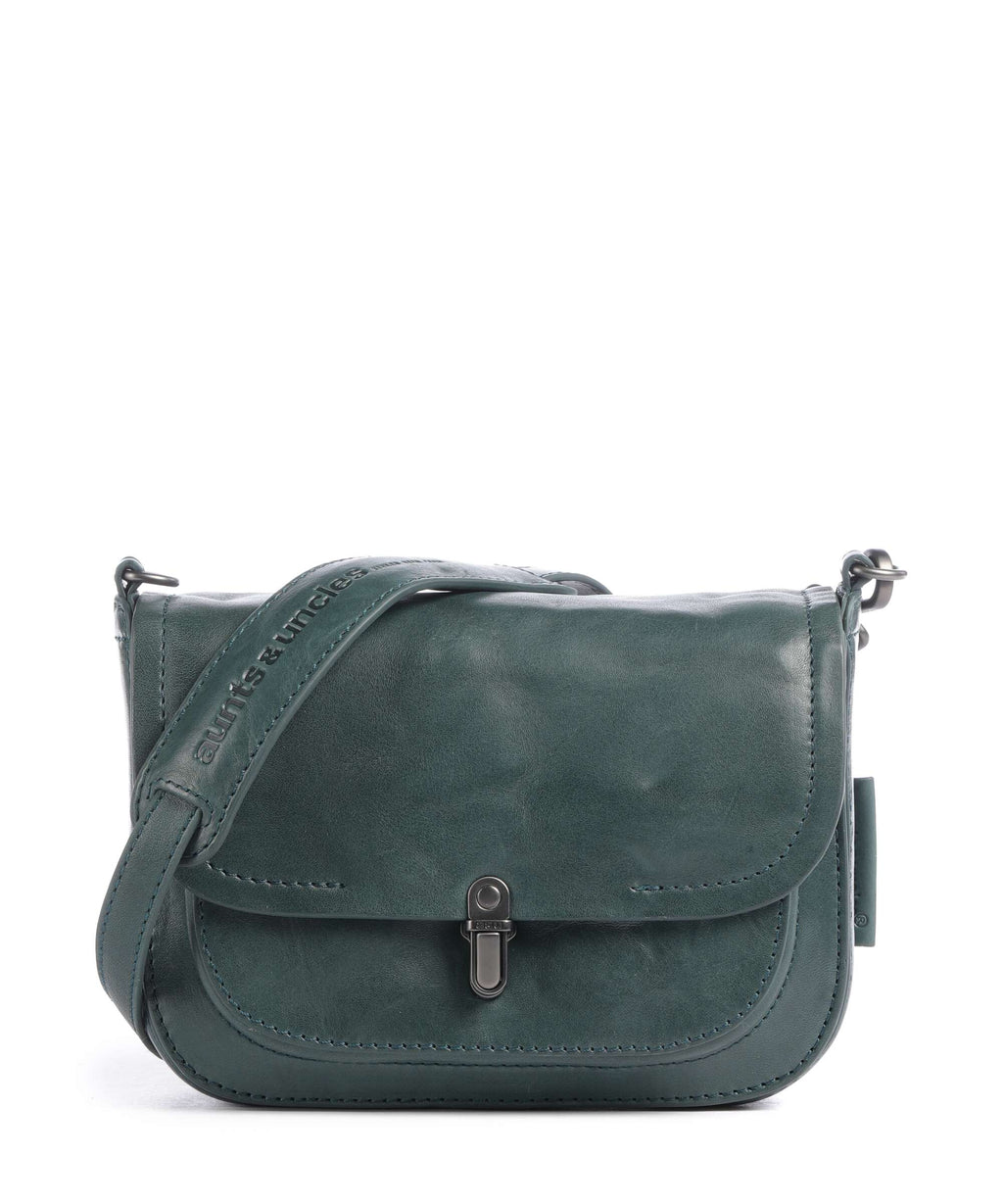 Aunts & Uncles Grandma's Luxury Club Mrs. Waffle Crossbody bag green jewel