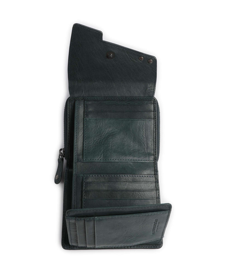 Aunts & Uncles Grandma's Luxury Club Lotta Wallet green jewel