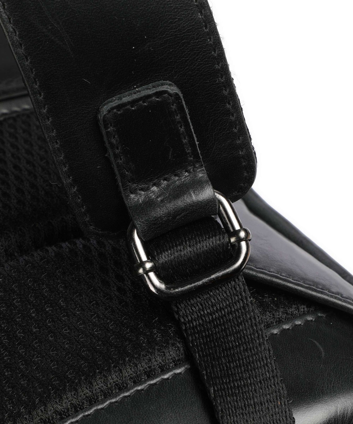 Buckle & Seam Crazy Horse Leon Backpack black