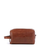 Buckle & Seam Crazy Horse Everest Toilettaske cognac