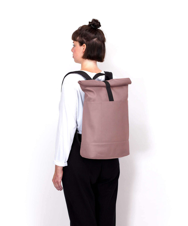 Ucon Acrobatics Lotus Hajo Medium Rolltop backpack dark rose/hibiscus
