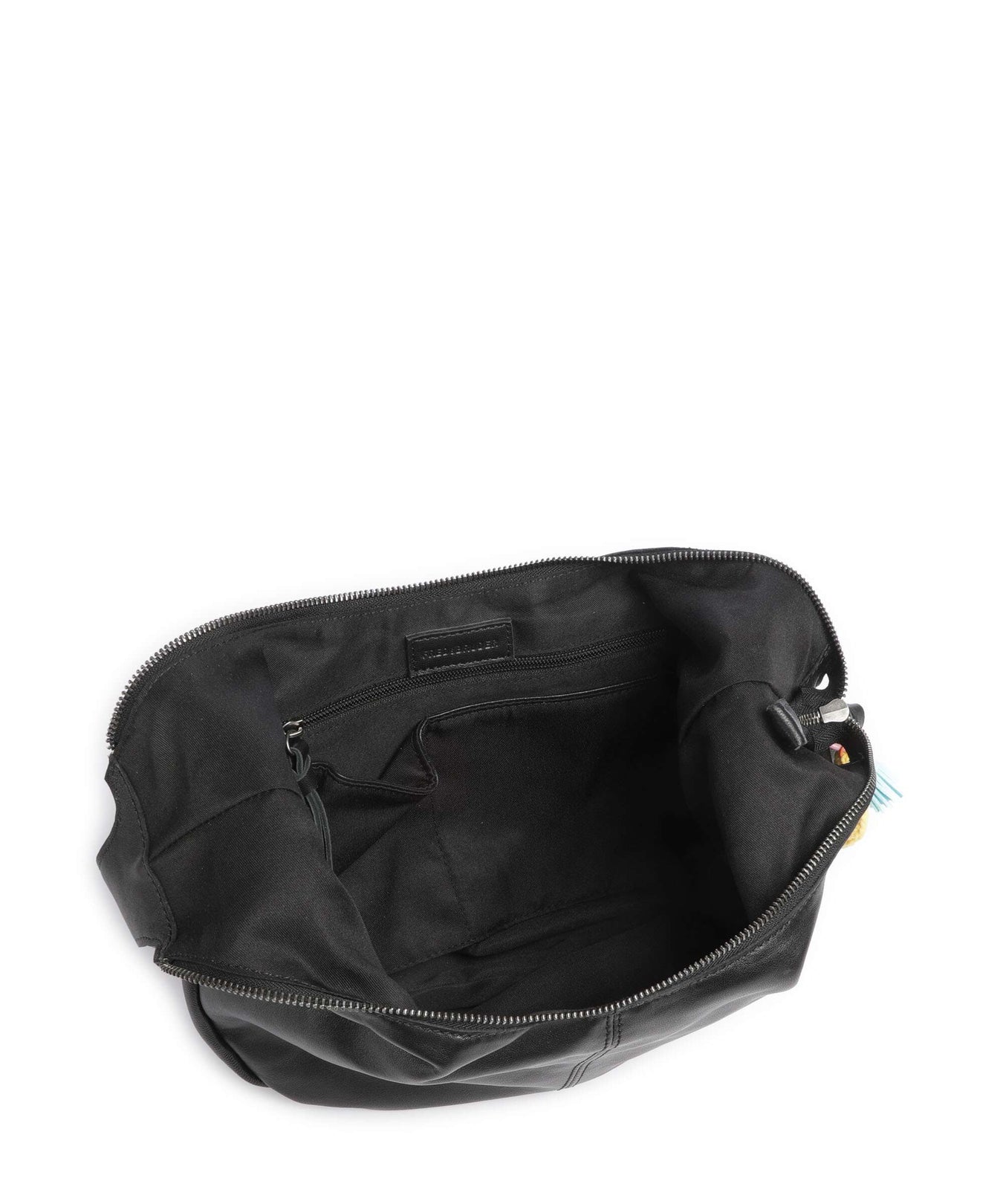 FredsBruder Take A Smile Hobo bag black