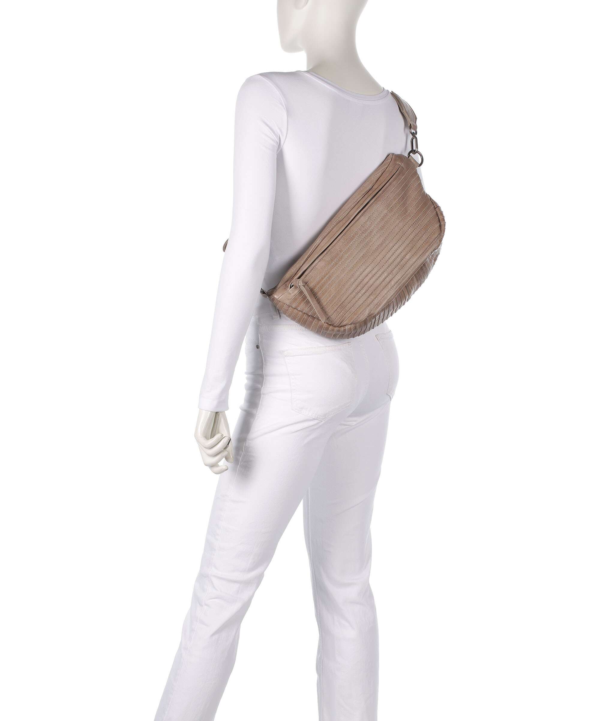 FredsBruder Check My Bag Mini Crossbody bag dirty stone