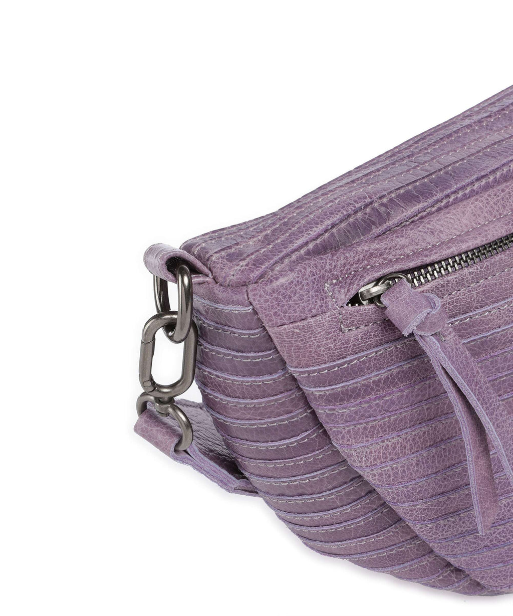 FredsBruder Check My Bag mini Crossbody bag lavender