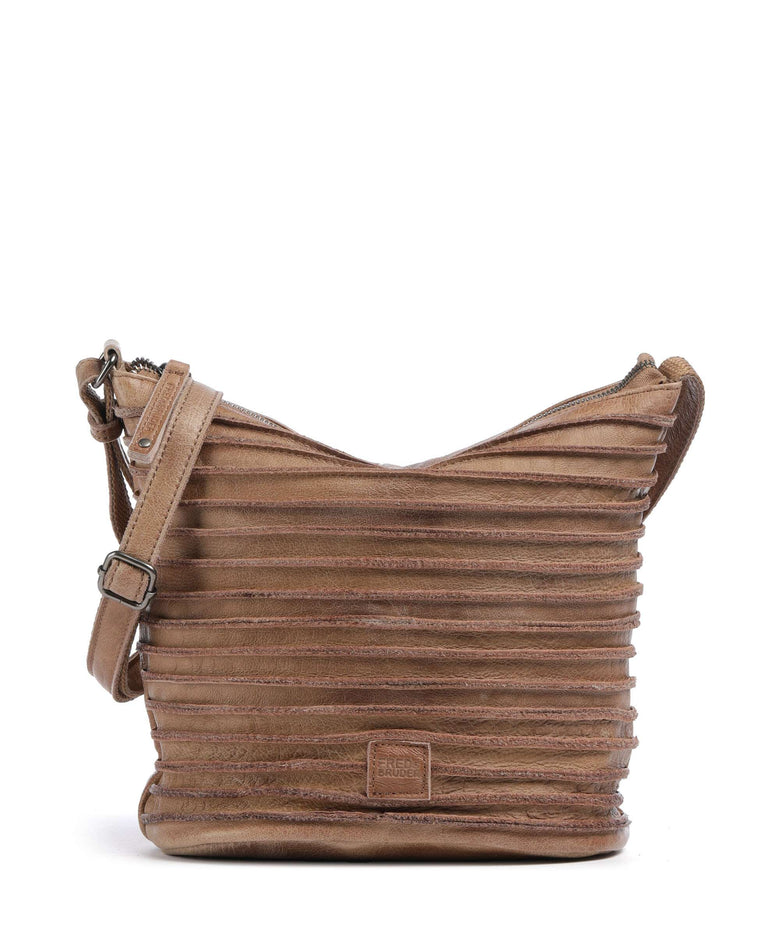 FredsBruder Bestseller Riffelinchen Crossbody bag caramel