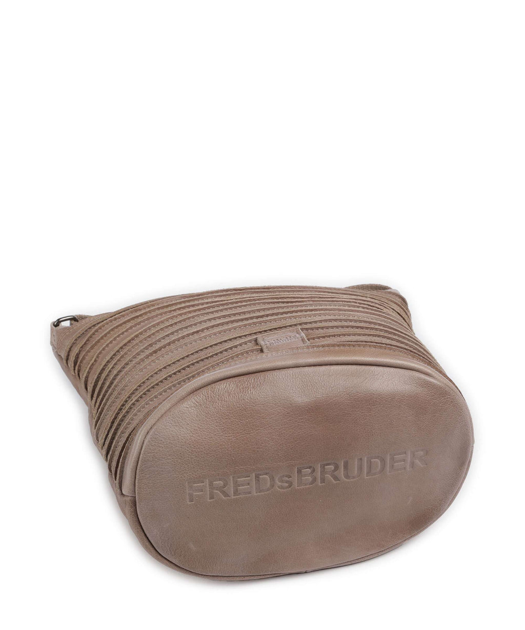 FredsBruder Riffellinchen Crossbody bag dirty stone