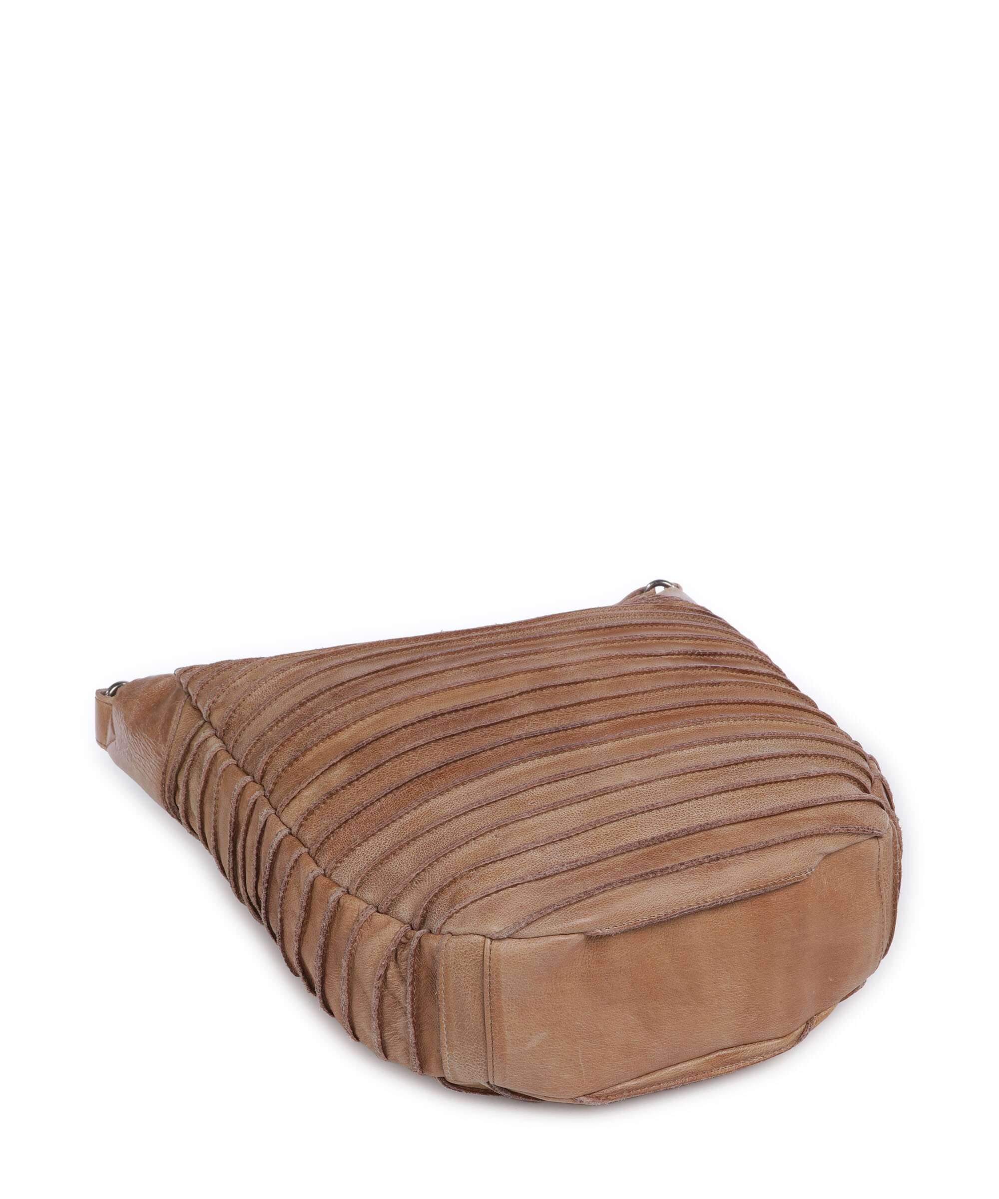 FredsBruder Bestseller Riffeltier S Hobo bag caramel
