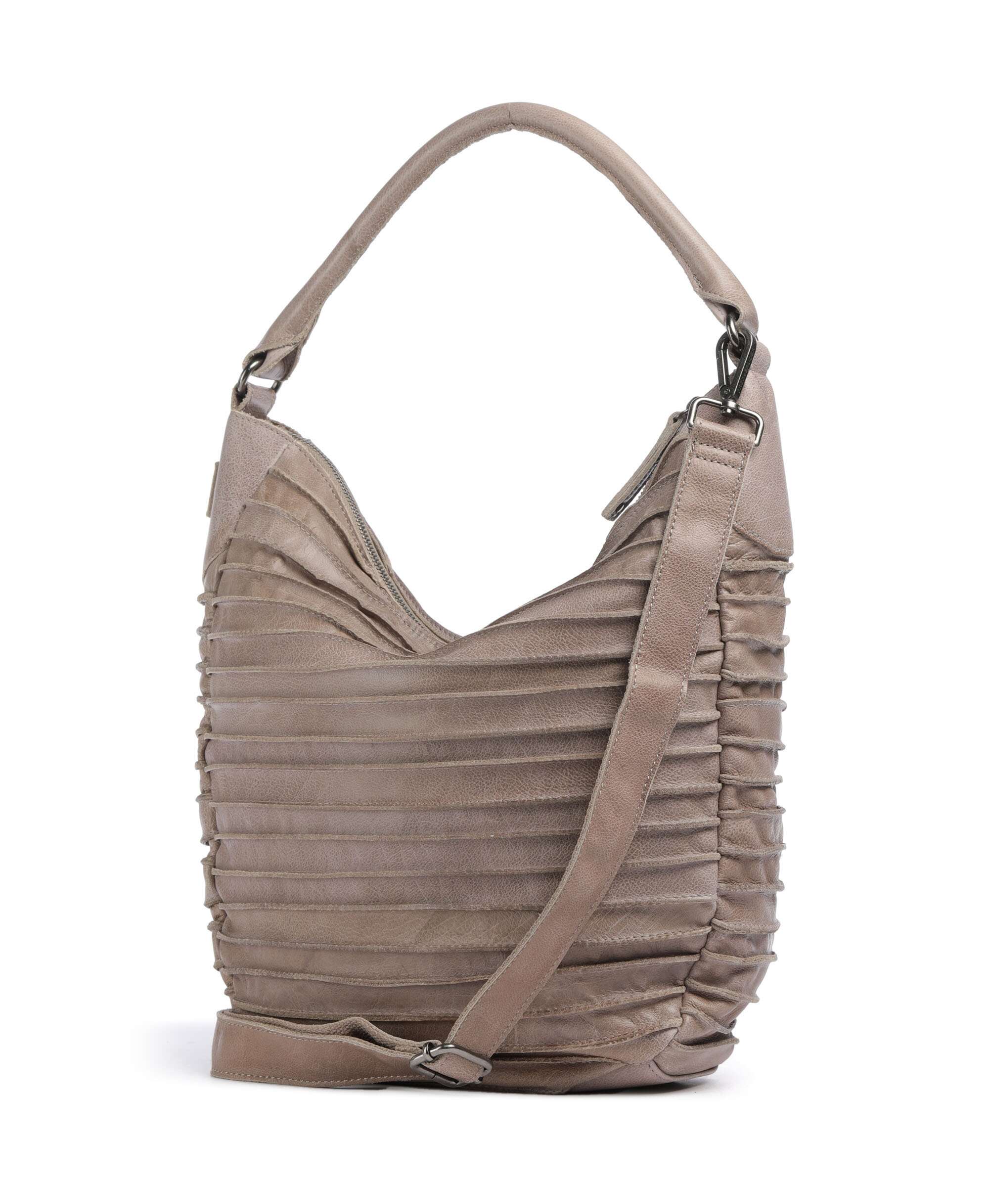 FredsBruder Bestseller Hobo bag dirty stone