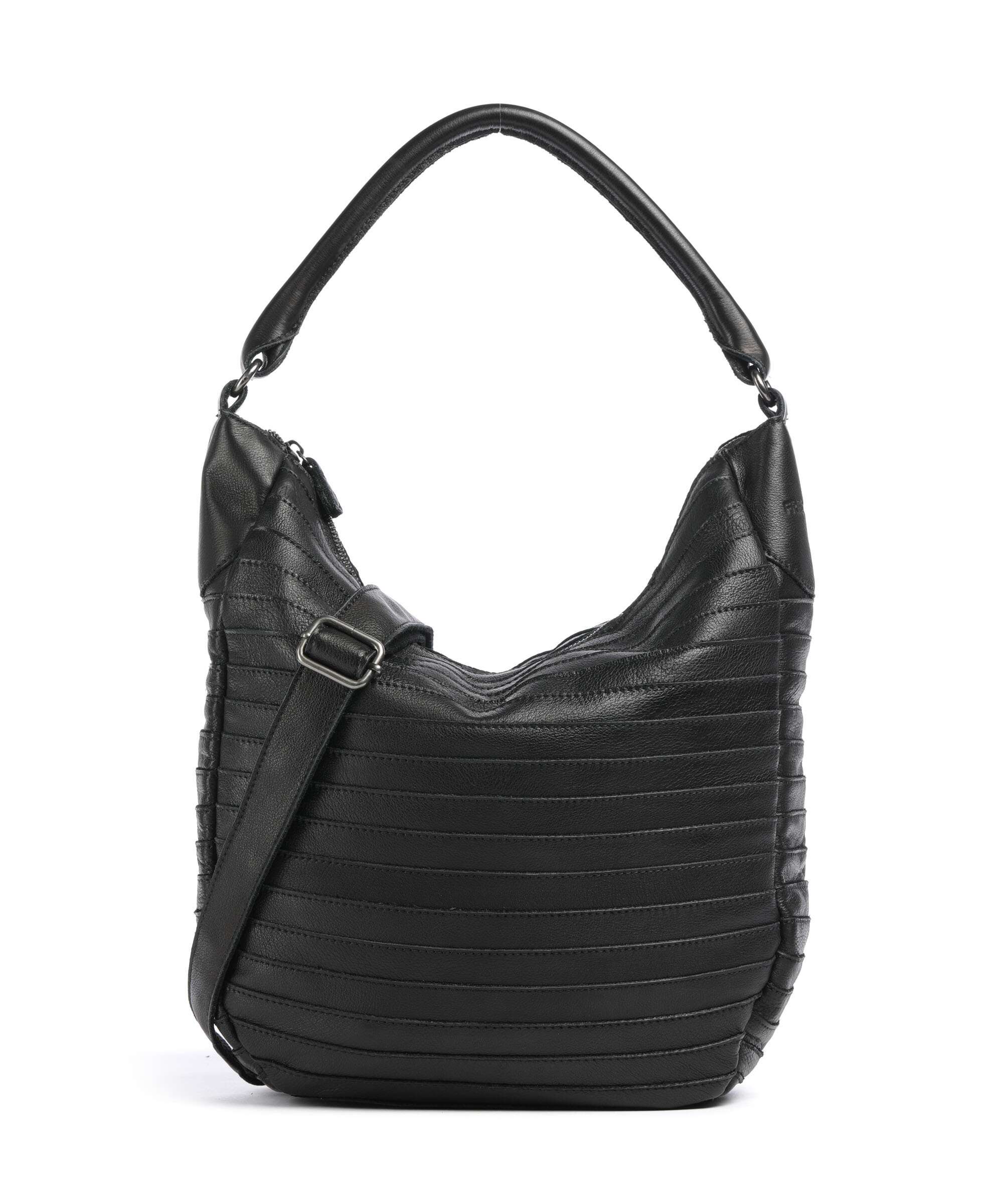 FredsBruder Bestseller Gürteltier S Hobo bag black