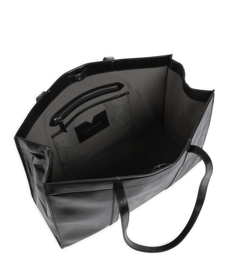 Les Visionnaires Ace Crinkle Tote bag black