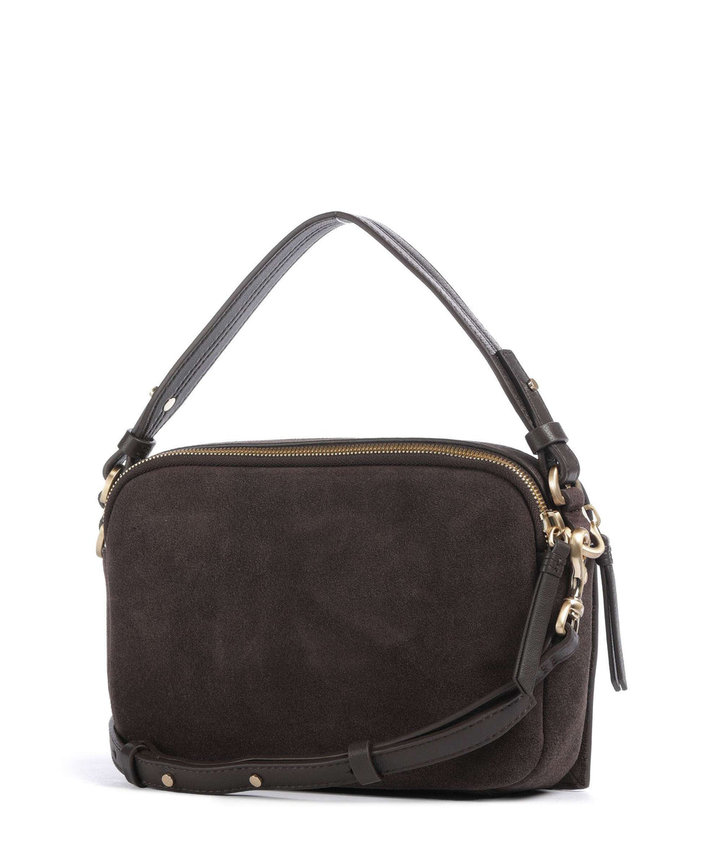 Les Visionnaires Emily Cozy Crossbody bag chocolate brown