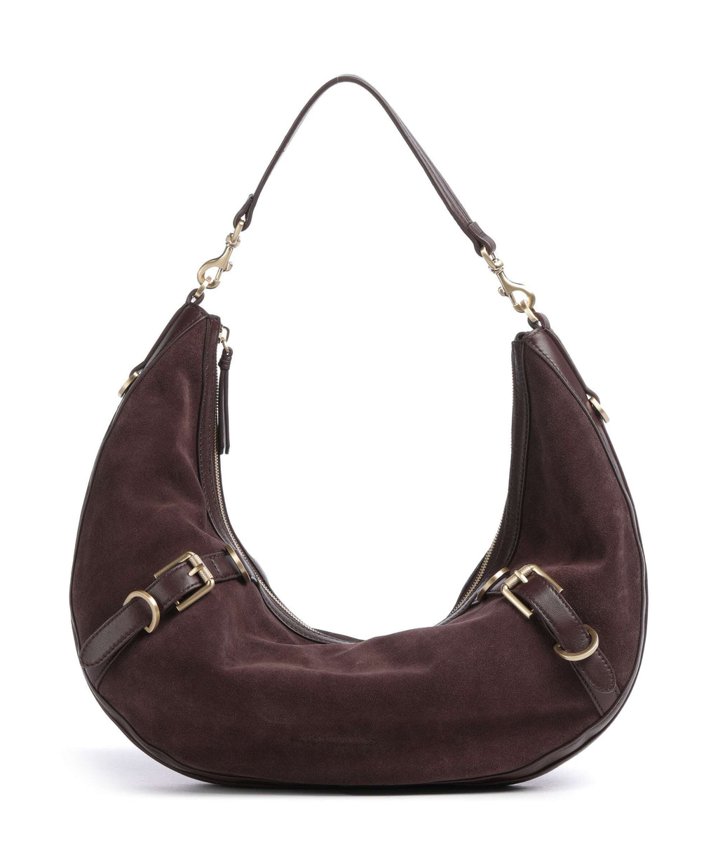 Les Visionnaires Enya Cozy Hobo bag vinyard red