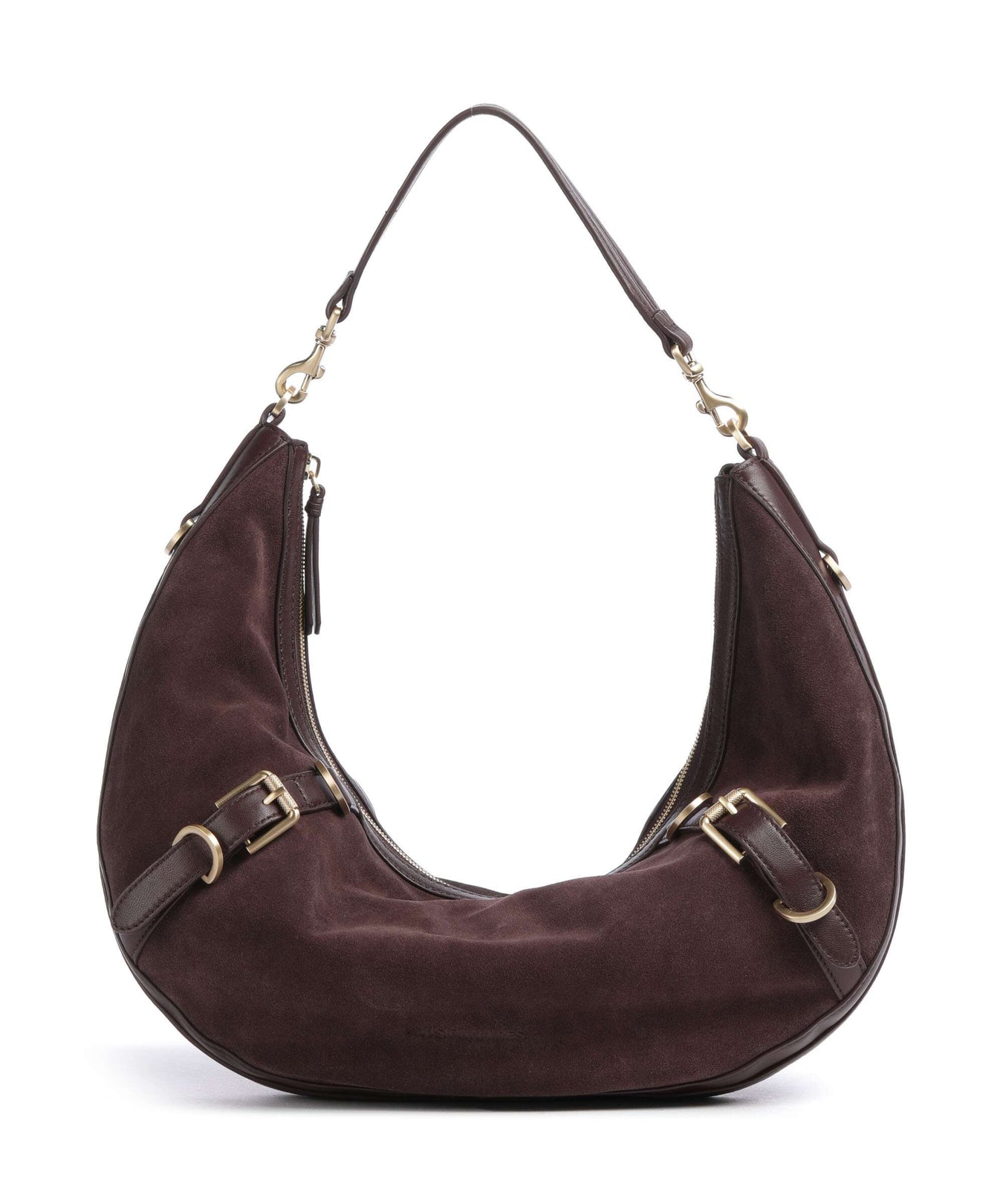 Les Visionnaires Enya Cozy Hobo bag vinyard red