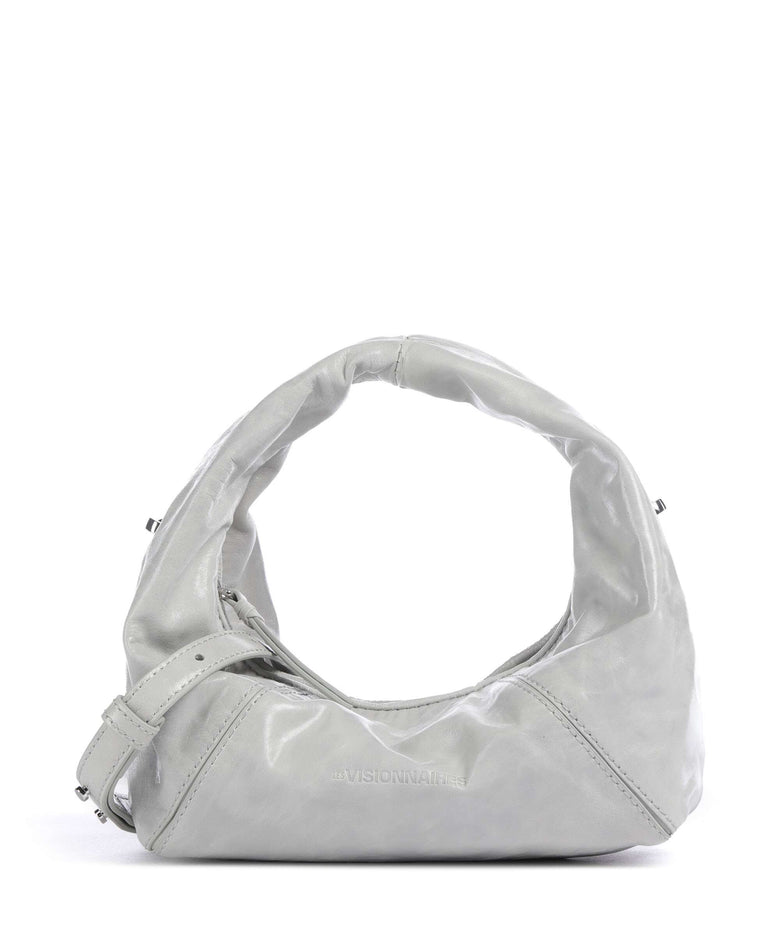 Les Visionnaires Greta Icon Crinkle Mini Handbag glacier grey