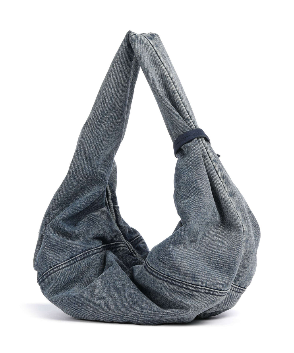 Les Visionnaires Greta Denim Essential Hobo bag washed denim