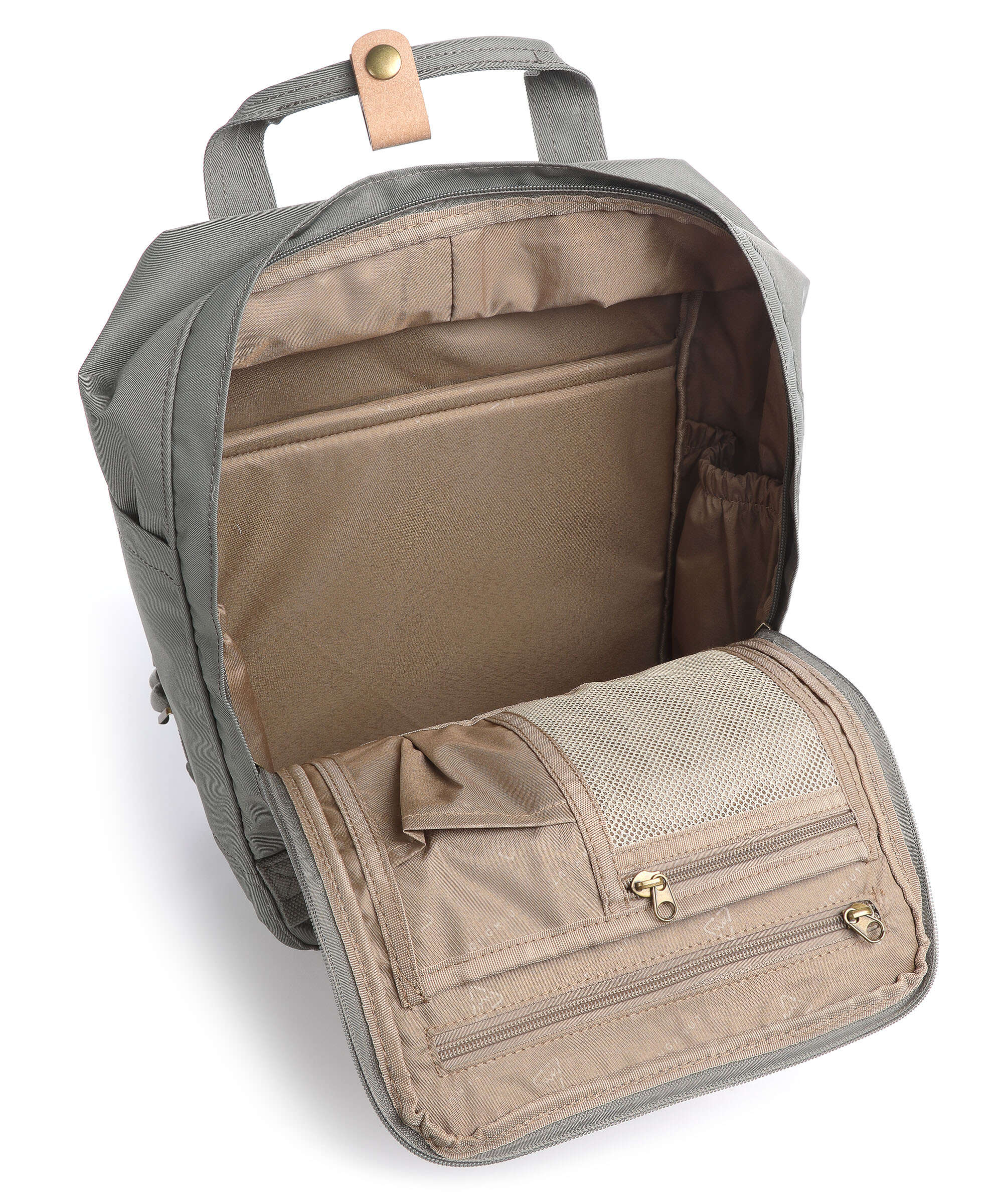 Doughnut Reborn Macaroon Backpack grey