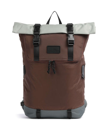 Doughnut Go Wild Christopher Rolltop rygsæk grey/brown