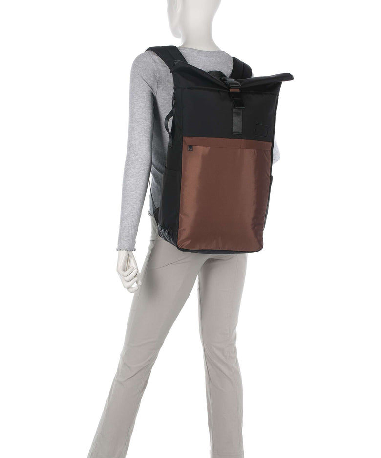 Doughnut Go Wild Jetpack Rolltop backpack navy/grey