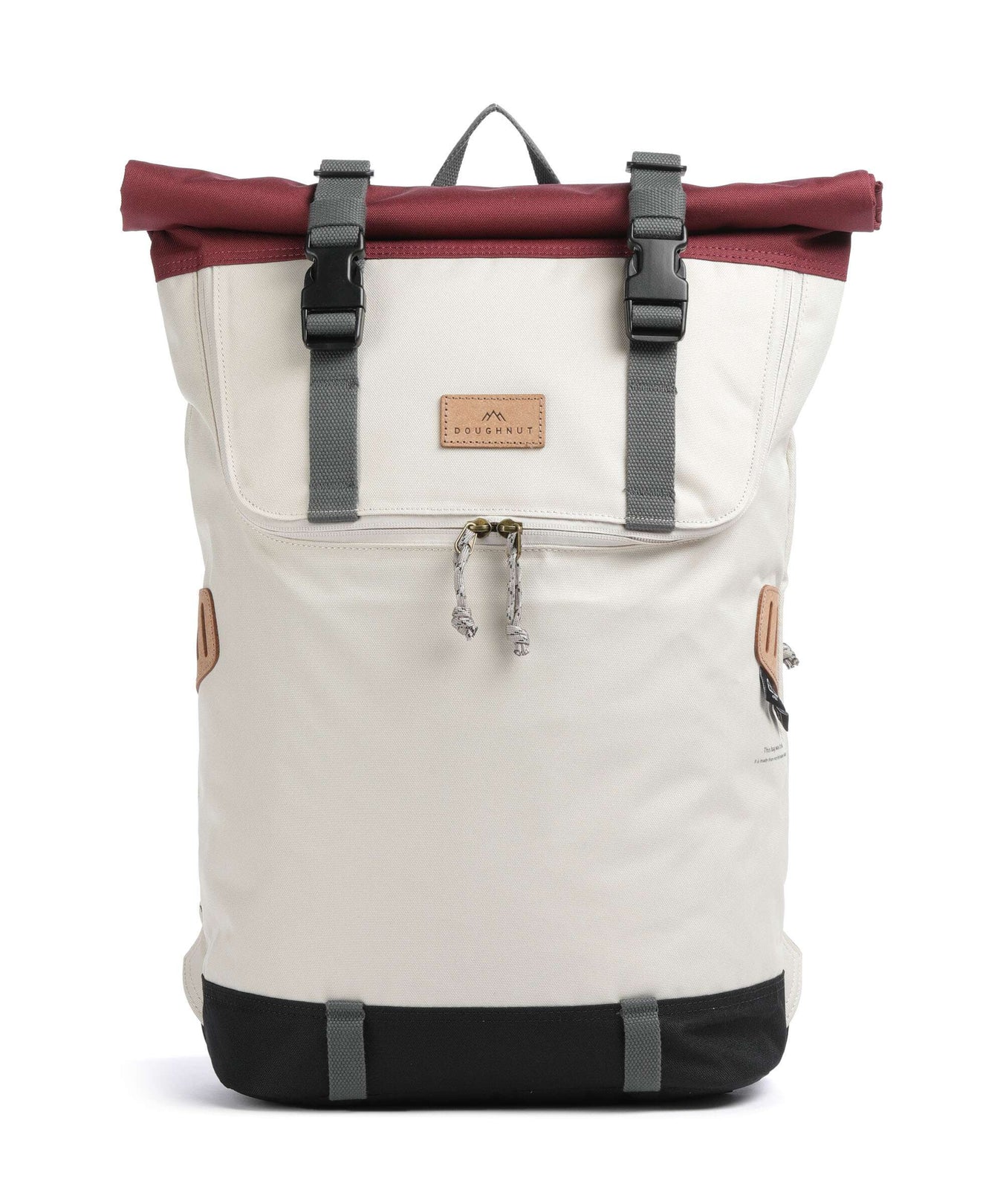 Doughnut Reborn Christopher Rolltop backpack stone/wine